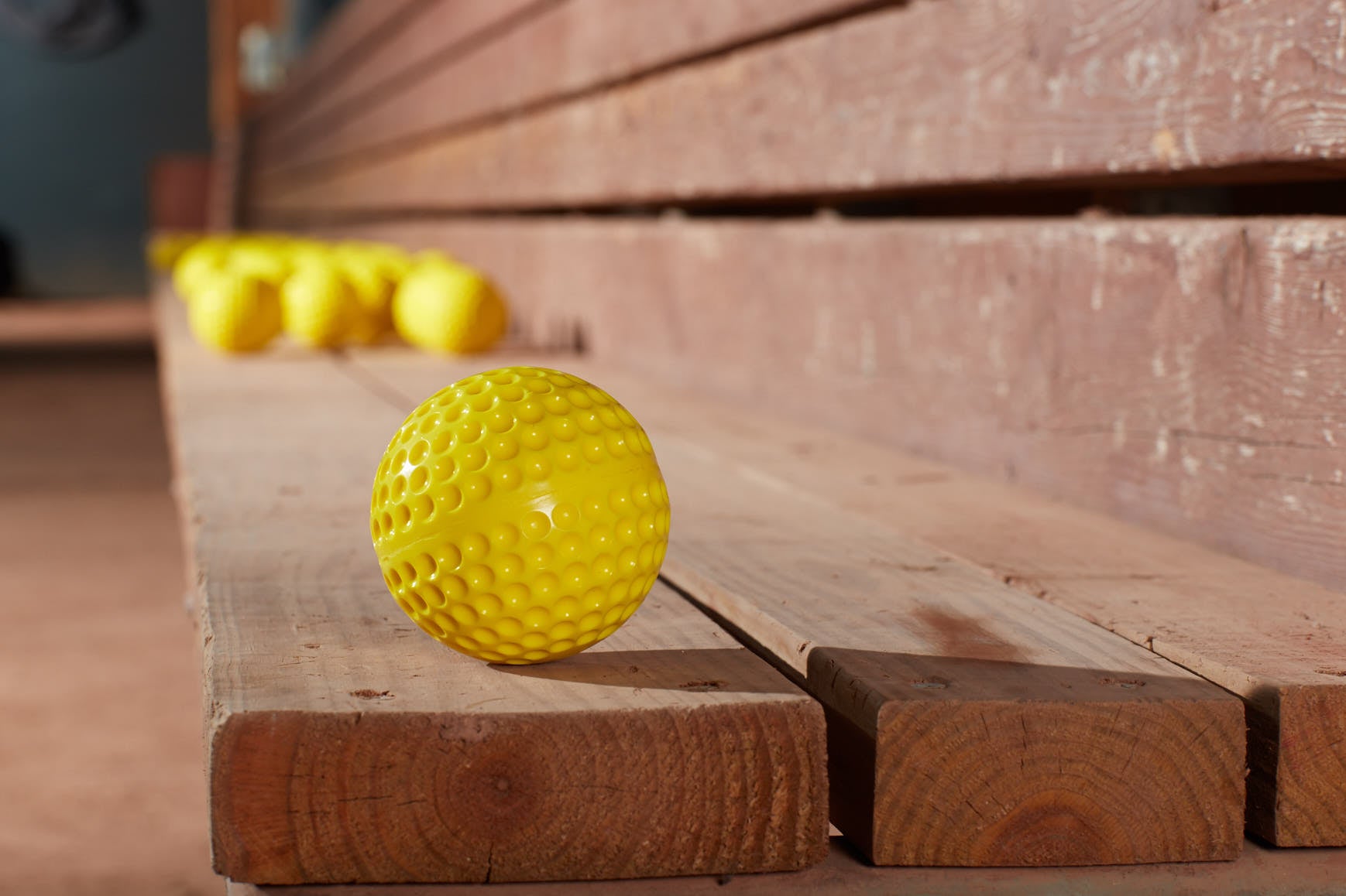 IRON MIKE™ TOUGH DIMPLED BASEBALL