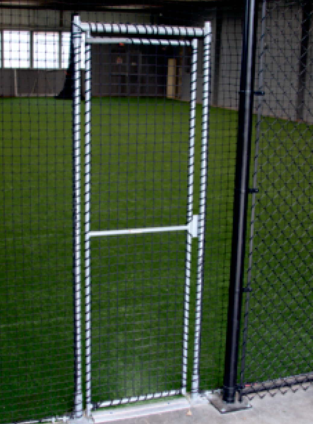 FREE-STANDING BATTING CAGE DOOR